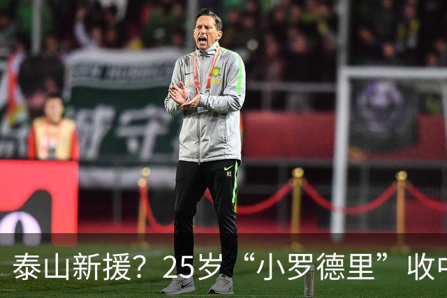 泰山新援？25岁“小罗德里”收中超报价：曾被皇马曼城哄抢！